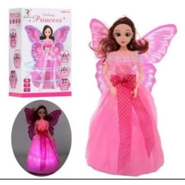 Imagem de Boneca Princesa Musical Brinquedo Infantil Luz Som Movimento - Soberan