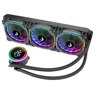 Imagem de Water Cooler 360mm | Rise Mode | Aura Ice Black Argb
