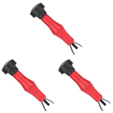 Imagem de 3 Pçs Bocal Mig Mortalha Reamer Ferramenta Limpeza Rápida Prolongada Vida útil Tocha de Soldagem Acessório