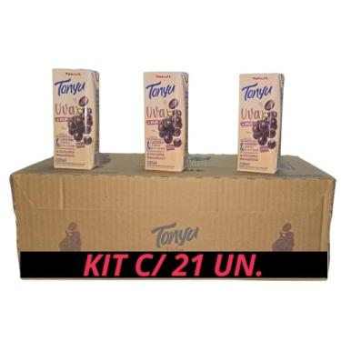 Imagem de Suco Tonyu Uva Yakult C/21 unid. - Base de Soja - S/Glúten