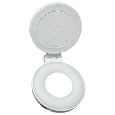 Imagem de Luz Para Fotografia Com Telemóvel | Luz Magnética Portátil De Preenchimento,Luminária Ajustável 360 Graus Com Espelho Para Conferência Vlog Gravação Vídeo Maquilhagem Fotografia
