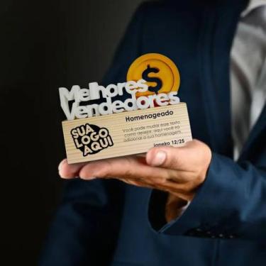 Imagem de Troféu "Melhores Vendedores / corretores " - 4 Dimension, 5 unidades