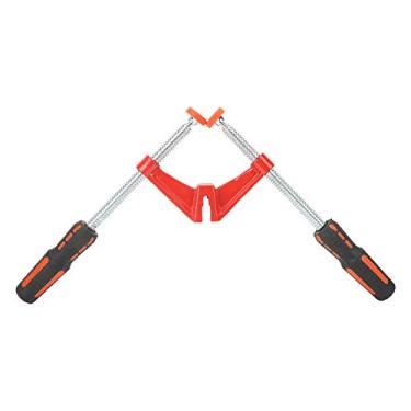Imagem de Double Handled Angle Cramp, 18,7 "Ferramenta de fixação de ferro fundido maleável de 18,7" para serviço fundido com aderência sem deslizamento para fabricação de móveis de madeira