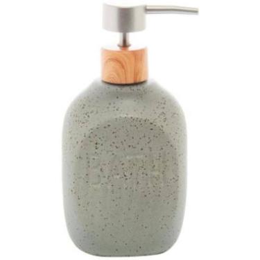 Imagem de Porta Sabonete De Cerâmica Granilite Bath Cinza 430Ml - Lyor