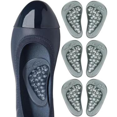 Imagem de Insertos Arch Support Skyfoot para pés planos, 3 pares pretos