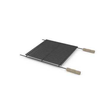 Imagem de Chapa Espeto Grelha Churrasco Esmaltada 450 X 400 Mm Cozinha