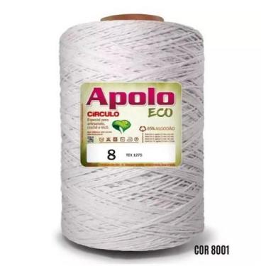 Imagem de BARBANTE APOLO ECO CIRCULO Nº 08 - 1,8KG - 1411M - CÍRCULO, 8001 - BRA
