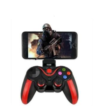 Imagem de Game Pad Joystick Gamer Bluetooth Para Celular Tablet PC Notebook e Sm