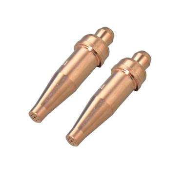 Imagem de RIVERWELD Pontas de corte de acetileno 3-101 tamanho 2 e 2-3-101 para maçarico de corte de oxigênio estilo Victor-Style feito de cobre PK2