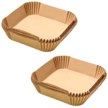 Imagem de Kit com 100 Unidades de Forma para Air Fryer Descartável - Elite