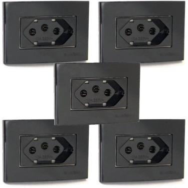 Imagem de 5 Tomada Para Móvel 10a Margirius Embutir Painel Marceneiro