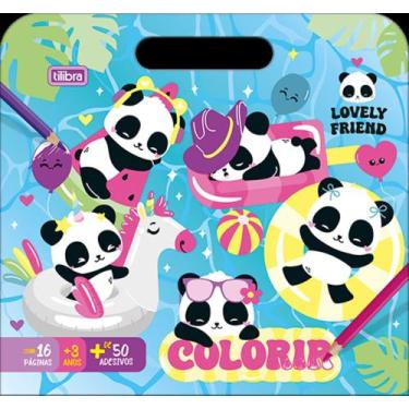 Imagem de Livro Colorir Maleta Lovely Friends Tilibra