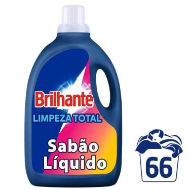 Imagem de Lava Roupas Líquido Brilhante Limpeza Total 5L, 5L
