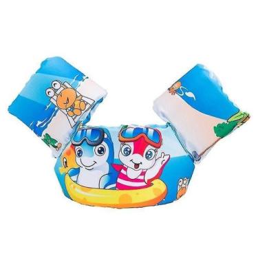 Imagem de Brinquedos de areia de praia colete salva-vidas crianças crianças cole