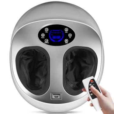 Imagem de 110-240V, Massageador de Pé, Máquina de Massagem de Pés Shiatsu Aquecimento Profundo, Adequado para Tamanhos de Calçado 34-47