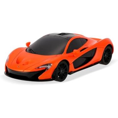 Imagem de Carro de Controle Remoto Infantil – Esportivo, Frequência 2,4GHz, Velocidade 6km/h, Brinquedo para Crianças, Presente Educativo – Cor Laranja