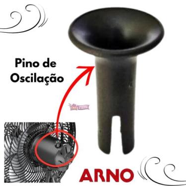 Imagem de Botão Pino de Oscilação Ventilador Arno 40cm Original - VF40