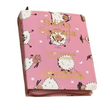 Imagem de BÍBLIA Sagrada com LETRA GRANDE e HARPA CRISTÃ PALAVRAS DE JESUS EM VE