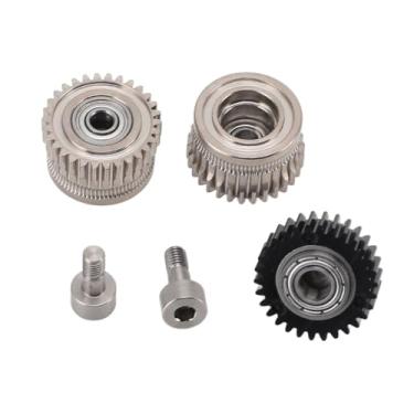 Imagem de Hilitand Equipamento de Extrusão, 2 Rodas de Acionamento e 2 Parafusos Com Toda a Estrutura de Aço Acessórios Impressora 3D para K1 K1C K1 Máximo 3D Impressora