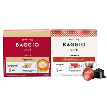 Imagem de Kit Cápsula Dolce Gusto Baggio Café Aroma + Latte Cappuccino - Baggio 