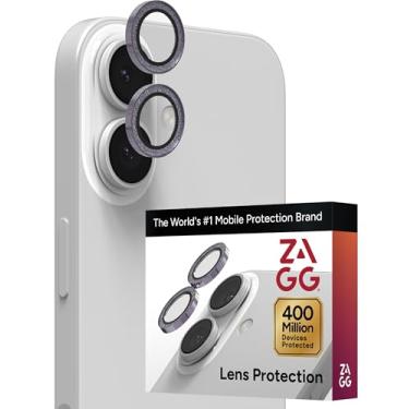 Imagem de ZAGG IS-GLEL AR E CameraRings-Apple-Bryce/16/16+-FG-PurpleGLTR Protetor de lente de câmera de telefone