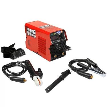 Imagem de Máquina de Solda Inversora Compacta 220V MMA 100A 60Hz IP21S Proteção 