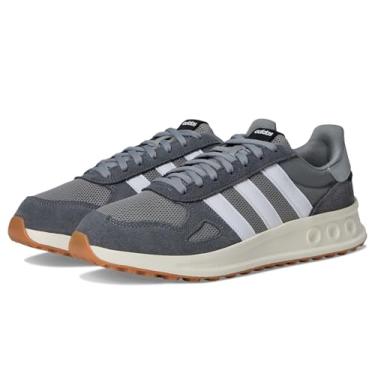 Imagem de adidas Tênis masculino Run 84, Cinza/Branco/Prata Fosca, 7.5