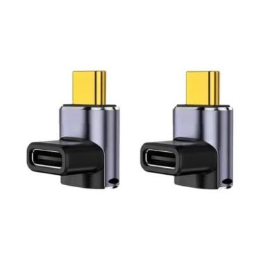 Imagem de Cabo Adaptador USB C Para USB C 40Gbps OTG NNBILI Para Laptop Thunderb