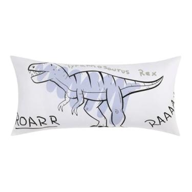 Imagem de Body Pillow com Fronha Mundo Kids Malha - Rugidinho - 30cm x 65cm