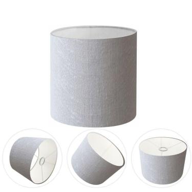 Imagem de Cúpula Abajur Cilíndrica Cp-7009 ø25x20cm Rustico Cinza