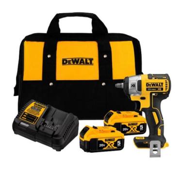 Imagem de Chave De Impacto 2 Baterias 5ah Dcf890 Brushless Dewalt Bolsa