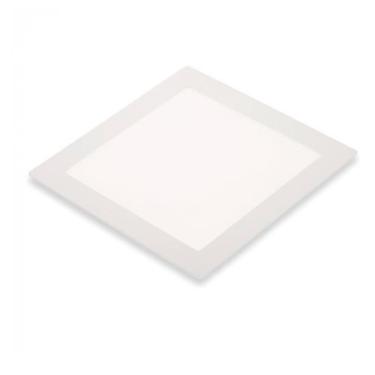 Imagem de Painel de Led quadrado branco embutir 18W 3.000k 20 cm - Pix iluminaçã