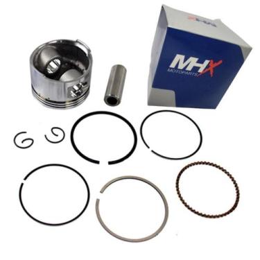 Imagem de Pistão e Anel de Segmento STD - Shineray 70cc - MHX