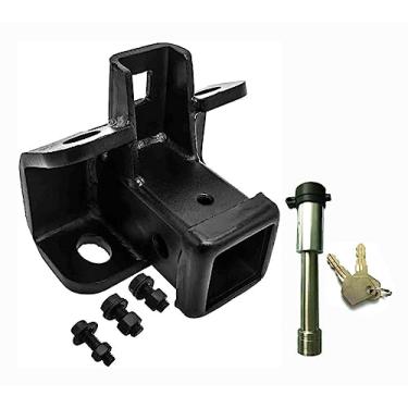 Imagem de Recetor de engate de reboque de reboque preto para Land Rover LR3 2005-2009, LR4 2010-2016, Range Rover Sport 2006-2013