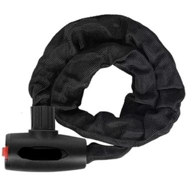 Imagem de Cadeado de Cadeado de Bicicleta, Aço Antifurto Segurança Reforçada Cadeado de Motocicleta Ciclismo Cadeado com Chave de Bicicleta