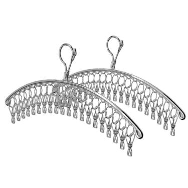 Imagem de Varal Roupa Intima, Varal Calcinha, Varal Roupas 20 Prendedores Dobrável, 36×40cm