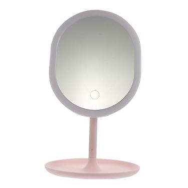 Imagem de TLTDSMY Espelho de penteadeira LED para mesa espelho cosmético iluminado para penteadeira espelho de maquiagem feminino espelho de maquiagem mesa espelho cosmético mesa espelho de maquiagem