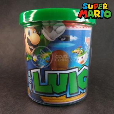 Imagem de Kit Boneco Colecion. Yoshi 10Cm + Caneca Super Mario 350Ml