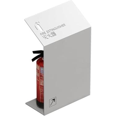 Imagem de Armário De Extintor De Incêndio Em Pé No Chão, Estojo Decorativo Para Extintor De Incêndio Para Lojas, Caixa De Extintor De Incêndio Comporta 2 * 4, Original Color-stainless Steel
