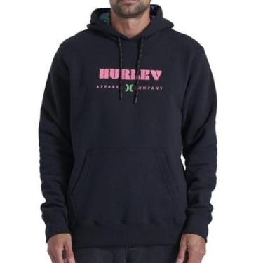 Imagem de Moletom Hurley Canguru Surf Noise WT25-Masculino