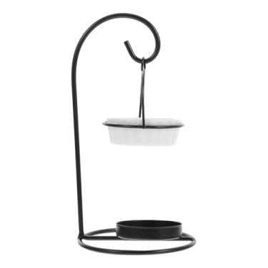 Imagem de Cabilock Forno de aromaterapia – Queimador de óleo essencial com placa de cerâmica, aquecedor multiuso de cera derretida, suporte de vela de chá para decoração de casa e relaxamento perfumado