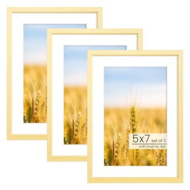 Imagem de Acovy Porta-retrato 12 x 18 cm, plano inclinado de alumínio, moldura 12 x 17 cm, fosco para 10 x 15 cm, com acrílico de alta definição, para exibição de parede ou mesa, gancho de parede incluído