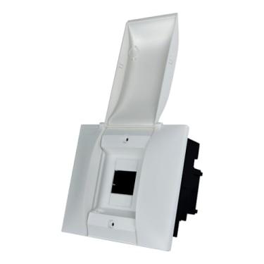 Imagem de QUADRO DISTRIBUICAO PLASTICO - PROTECTBOX 4 DIN EMBUTIR BRANCO - CEMAR - 134004