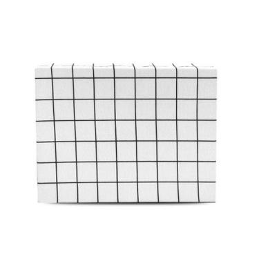 Imagem de Lençol Solteiro De Cima Bainha Estampado Percal 180 Fios Sem Elástico 