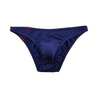 Imagem de Cuecas de Banho Masculinas - Calção Esportivo com Bolsa em U - Ideal p