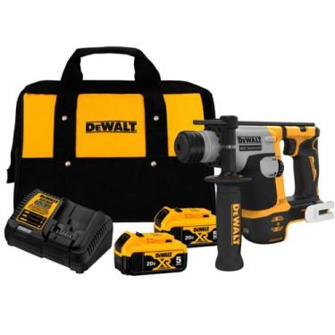 Imagem de Martelete 2 Baterias 20v 5ah Dewalt Brushless Dch172 Com Bolsa