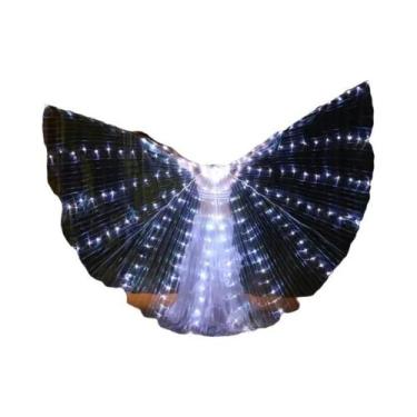 Imagem de Capa Luminosa de Asa de Borboleta Isis para Dança - Adultos e Crianças