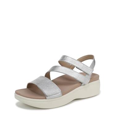 Imagem de Vionic Sandálias Sophia Slingback, Couro prateado, 35