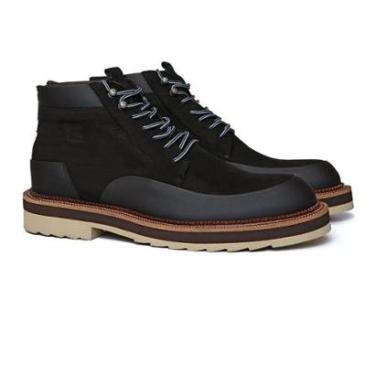 Imagem de Bota Casual Hendrix Masculino Fus/chamois Preto Samello-Masculino