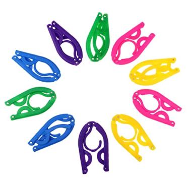 Imagem de barenx 10 peças de cabide de armário de armazenamento doméstico para acampamento ao ar livre portátil para viagem